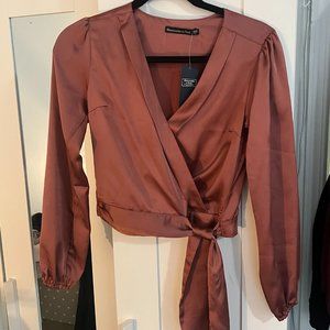 Abercrombie & Fitch Satin Top